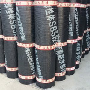 Elastomer modified bitumen waterproofing membrane