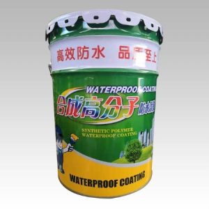 Synthetic polymer waterproof coating