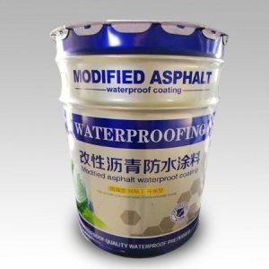 Polymer-modified bitumen waterproof coating